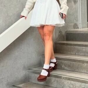 boc Women's Brown Leather Mules